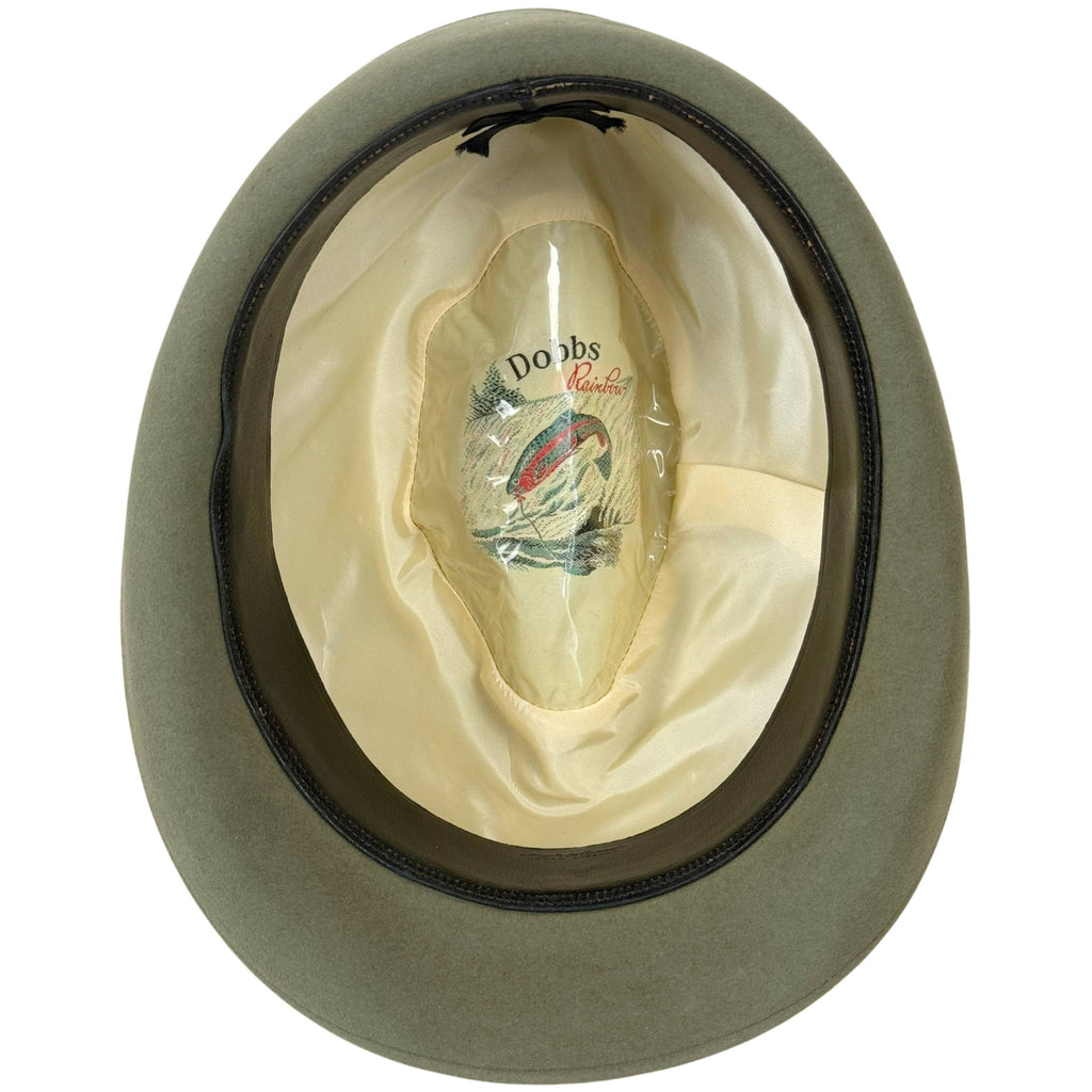 Dobbs Rainbow size 7 1/4 hat interior