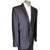 1990s Vintage Dolce & Gabbana Silk Jacket Grey Blazer US 44T