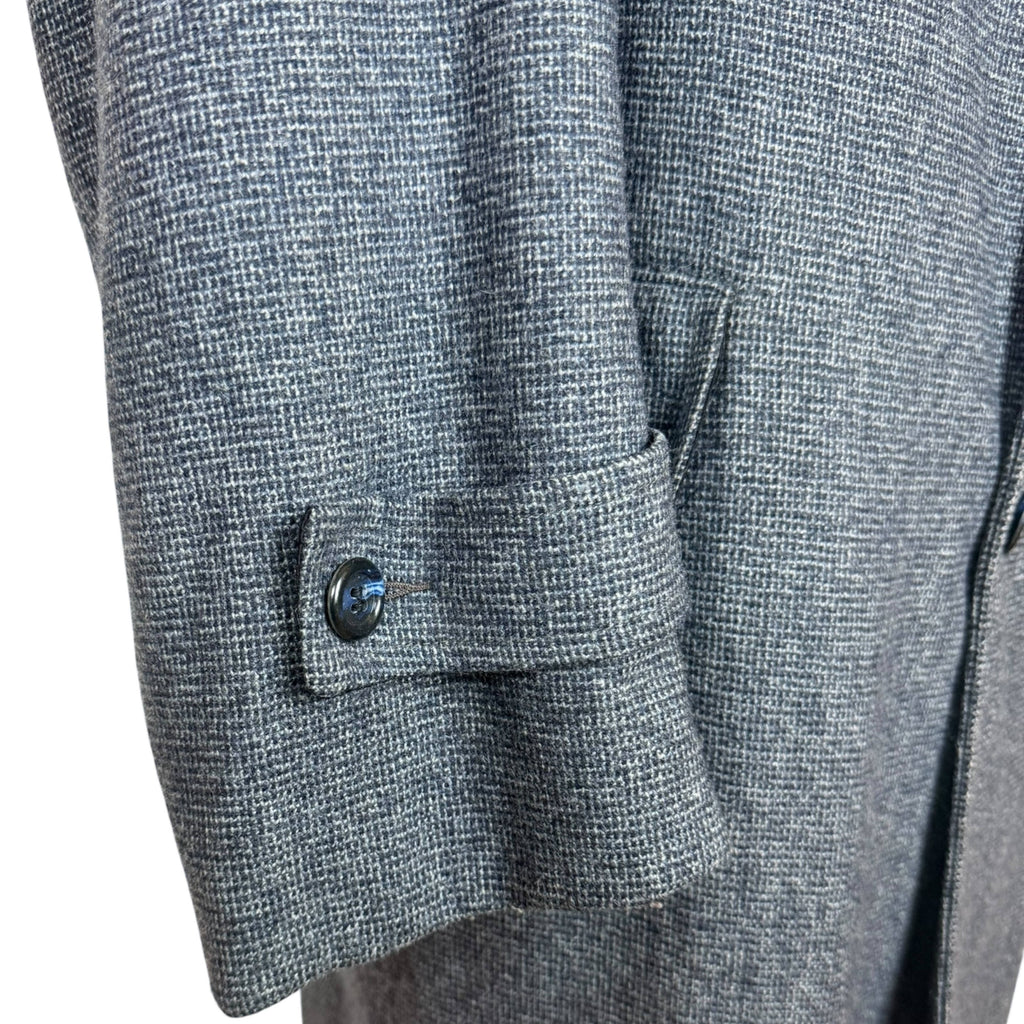 Vintage 1970s Men’s Overcoat Wool Poly Blend Size 42