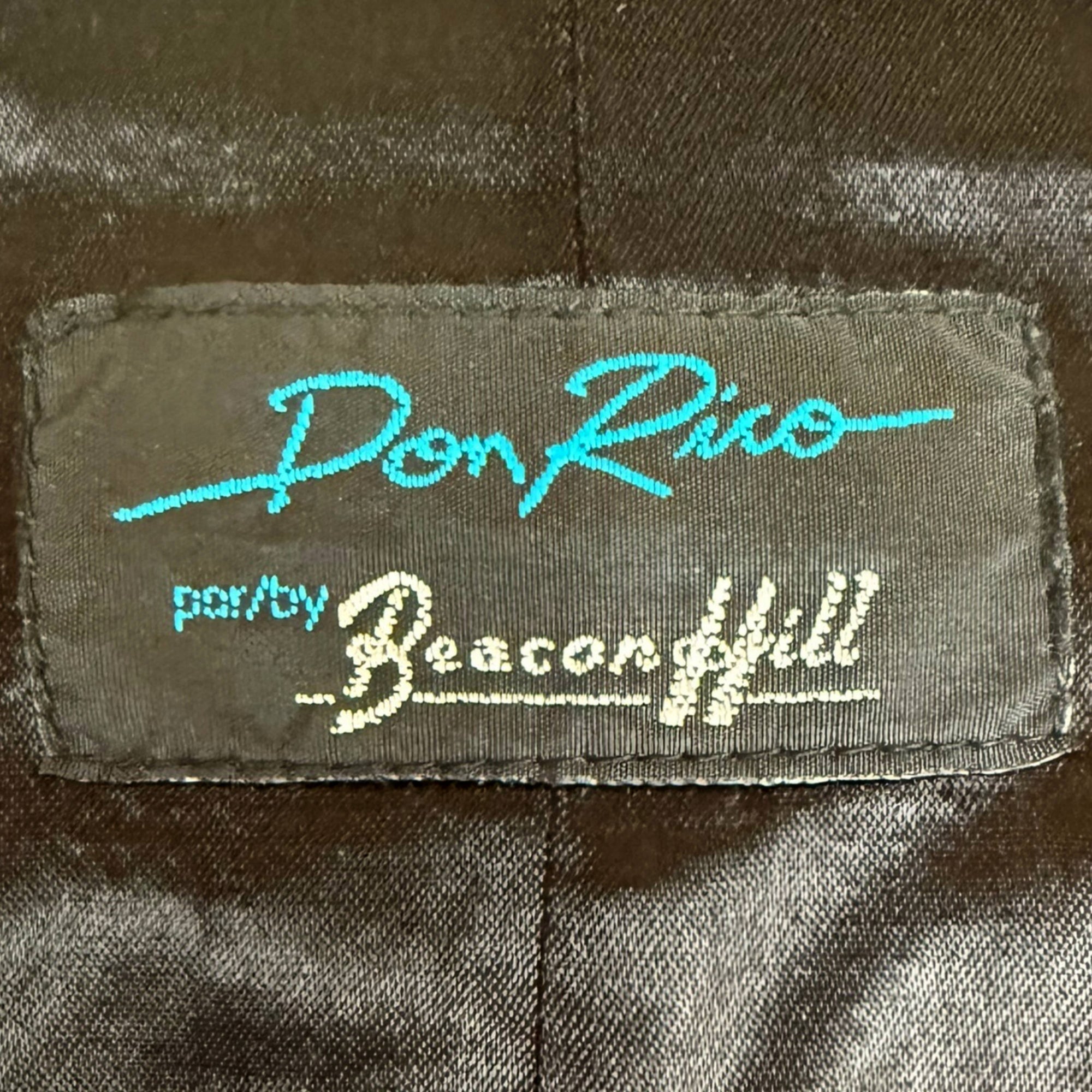 Vintage 1970s Men’s Overcoat Wool Poly Blend Size 42