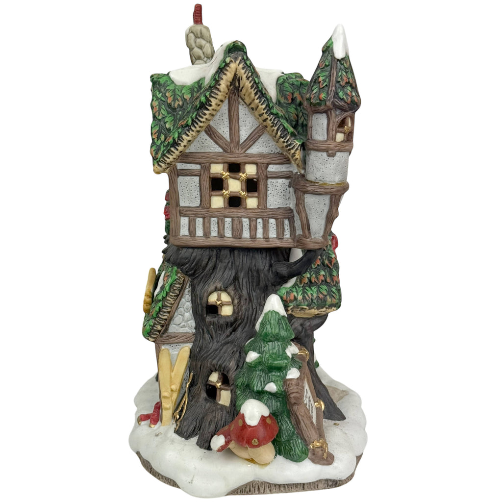 1993 Fitz & Floyd Doctor’s Office Holiday Hamlet Figurine Christmas House