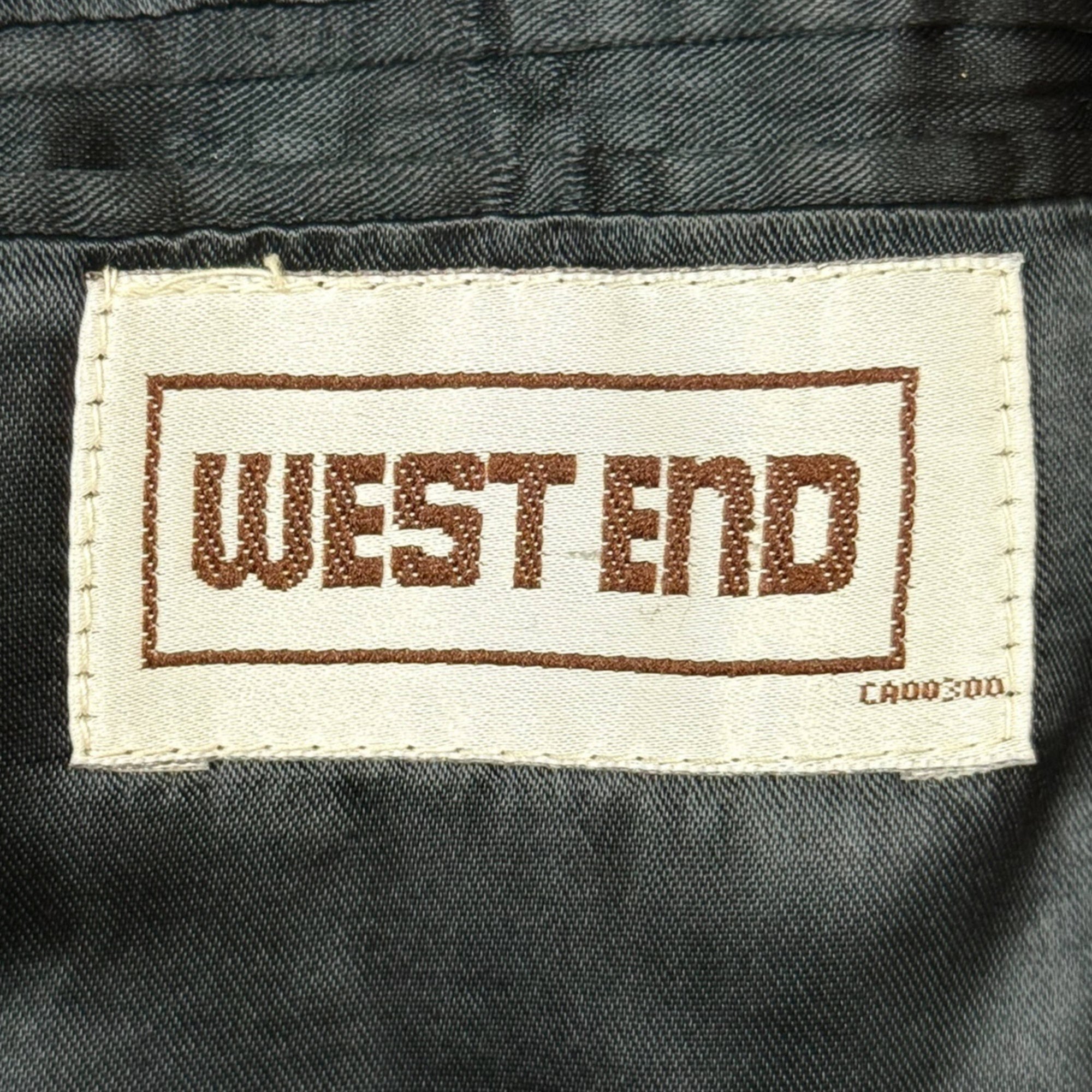 Vintage 1970s Overcoat Navy Blue Cashmere Blend Size 46