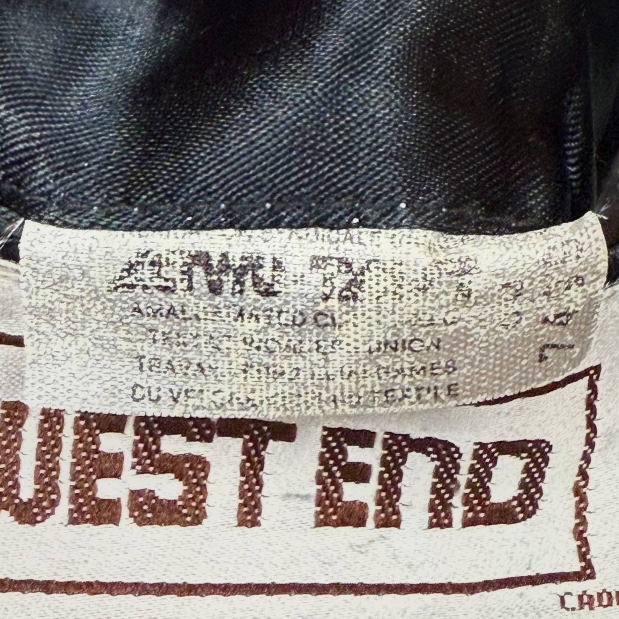 Vintage 1970s Overcoat Navy Blue Cashmere Blend Size 46