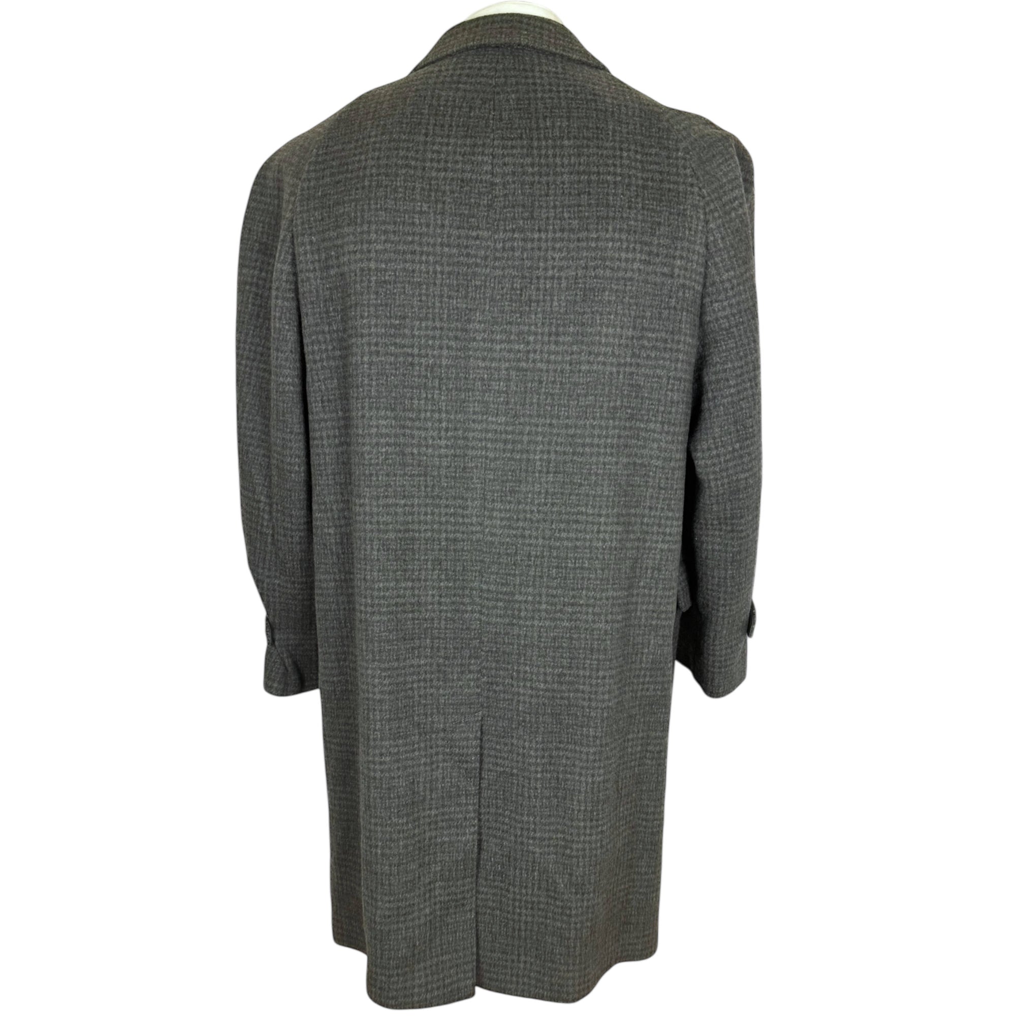 Vintage 1950s Wool Overcoat Dupuis Frères Montreal Size M