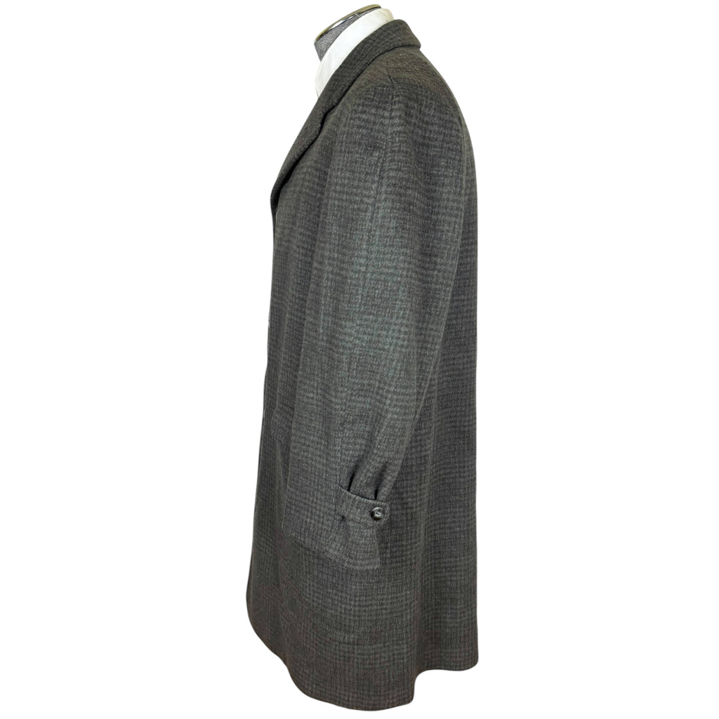 Vintage 1950s Wool Overcoat Dupuis Frères Montreal Size M