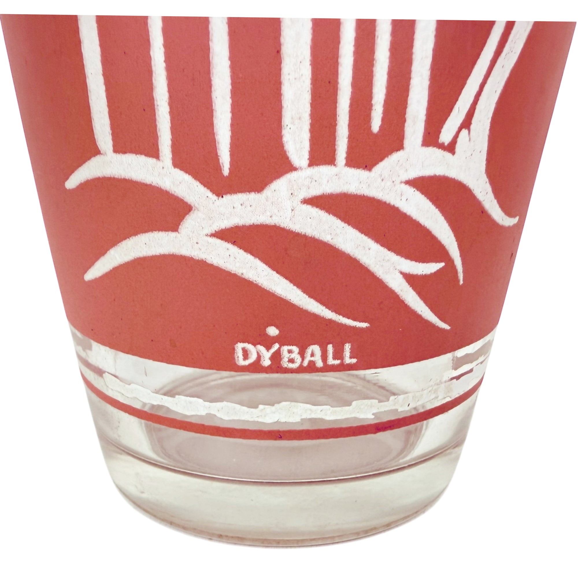 Vintage 1950s Dyball Cocktail Shaker Set with Glasses