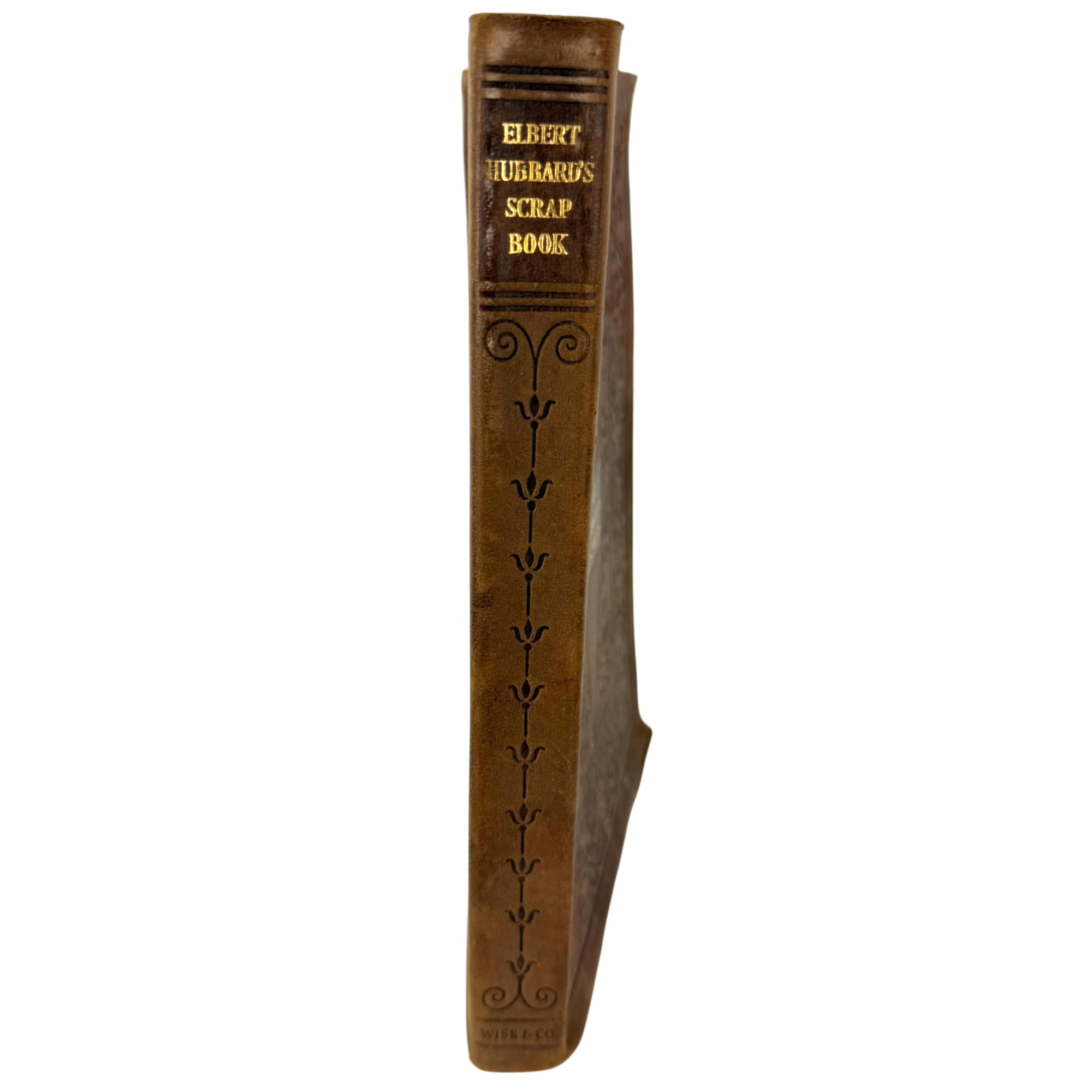 spine to Elbert Hubbard's Scrap Book