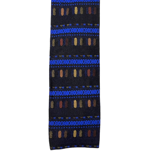 Vintage 1960s Emilio Pucci Tie Hand Made Woven Silk