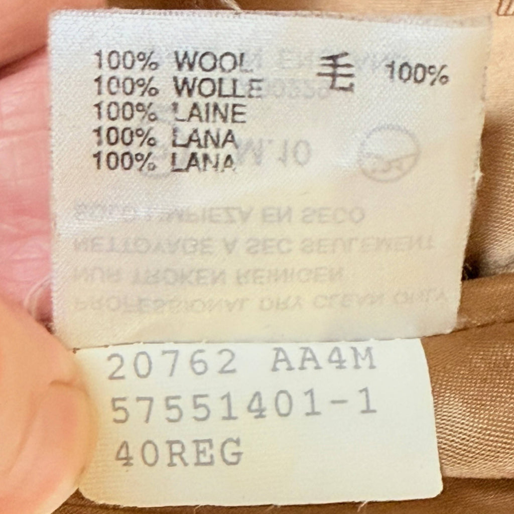 Vintage Aquascutum of London Overcoat Pure Lambswool England 40R