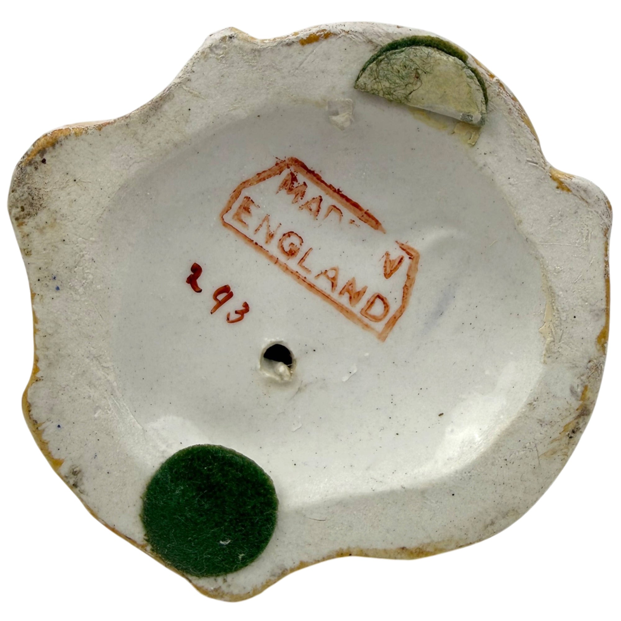 made in england stamp on staffordshire figurine