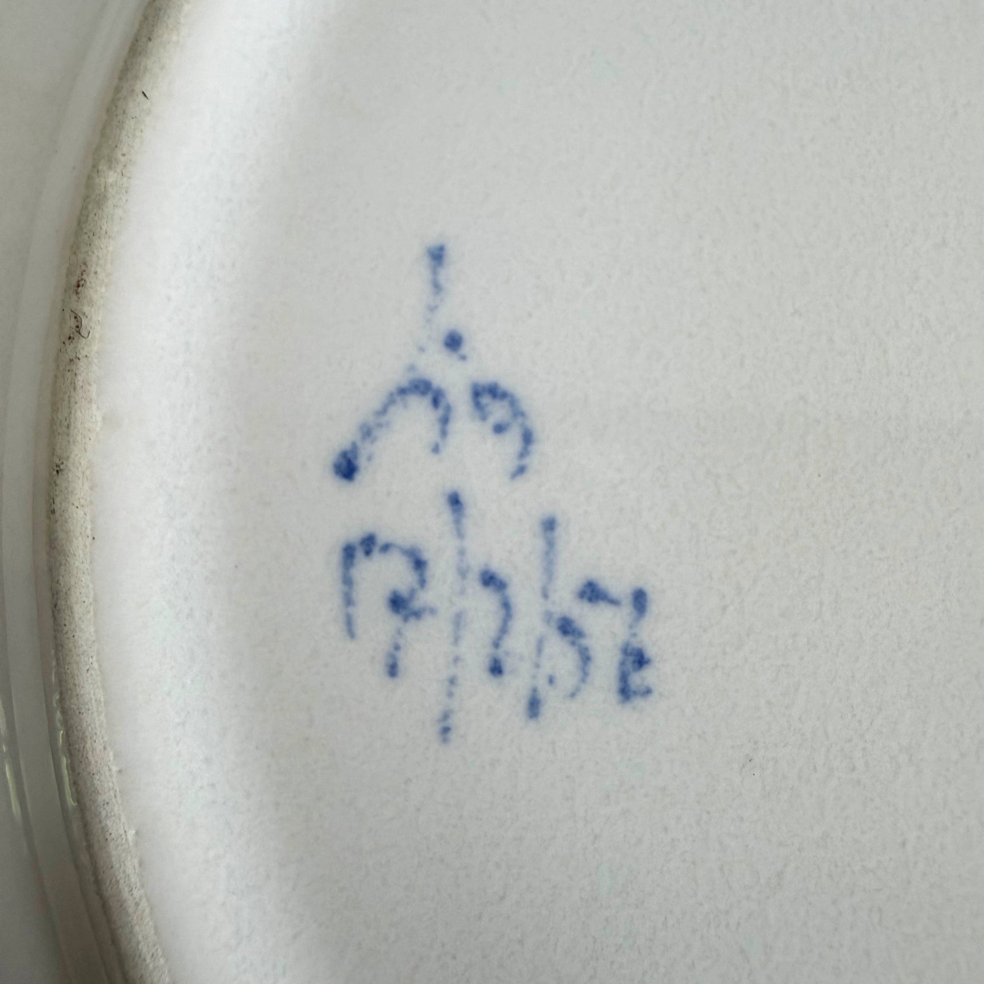 signature and date on ernestine salerno plate