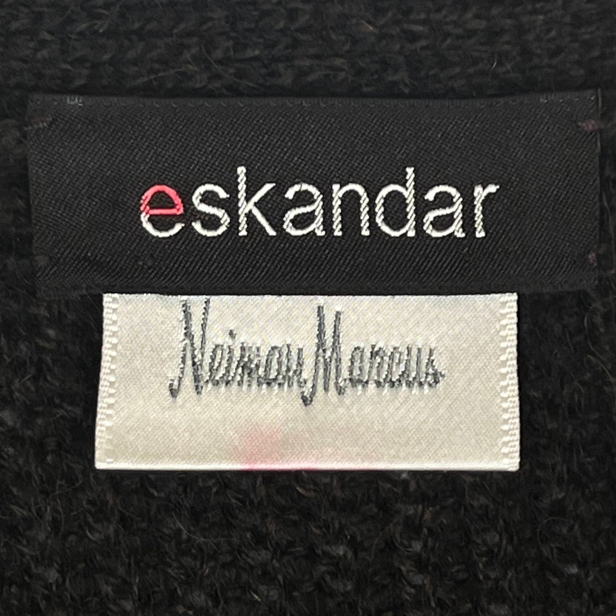 Eskandar Sweater Coat 100% Baby Alpaca Dark Brown O/S