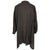 Eskandar Tunic Shirt Brown Linen Made in England 1 Size