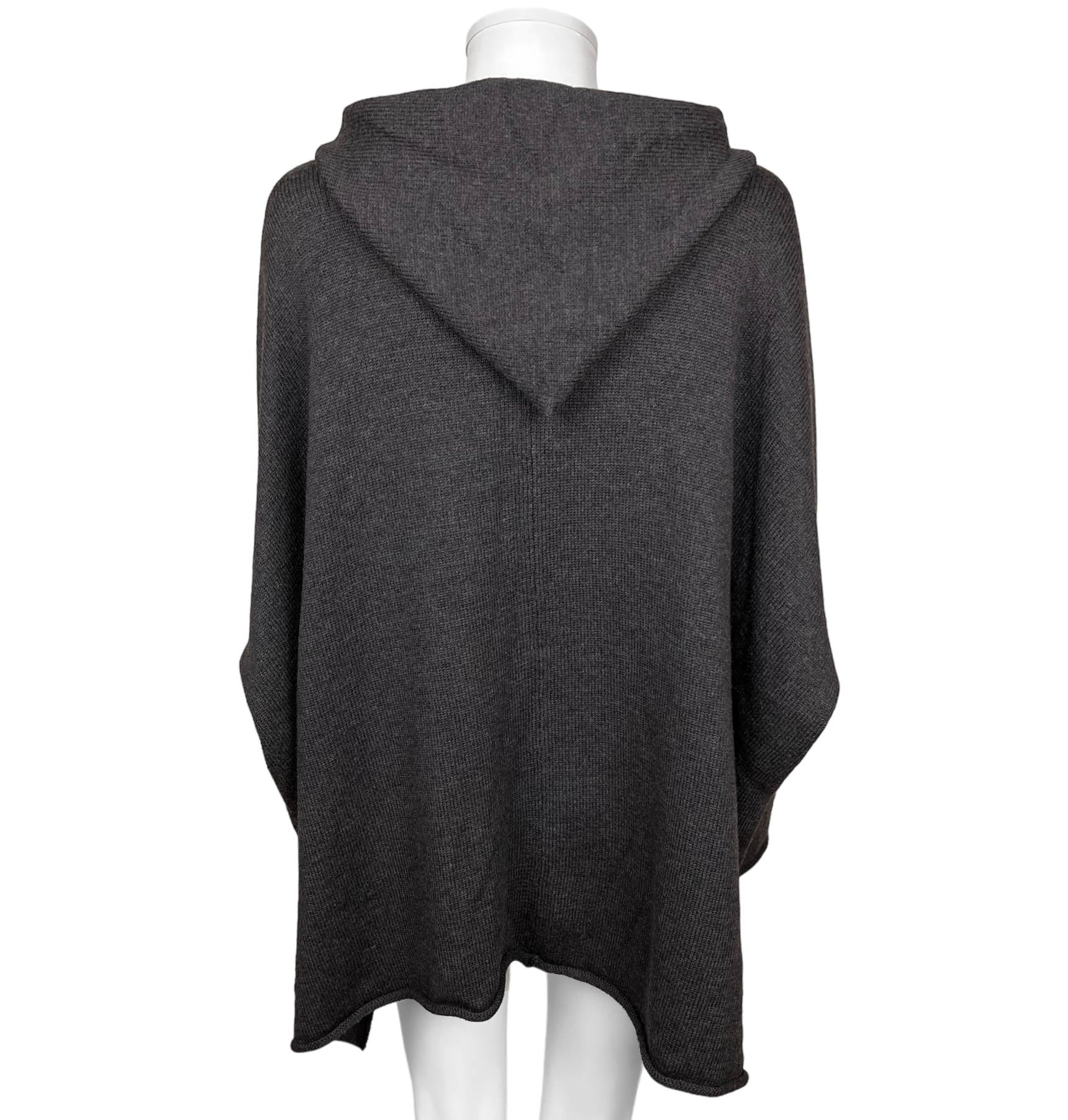 Eskandar Hooded Top Merino Wool Pullover Sweater O/S