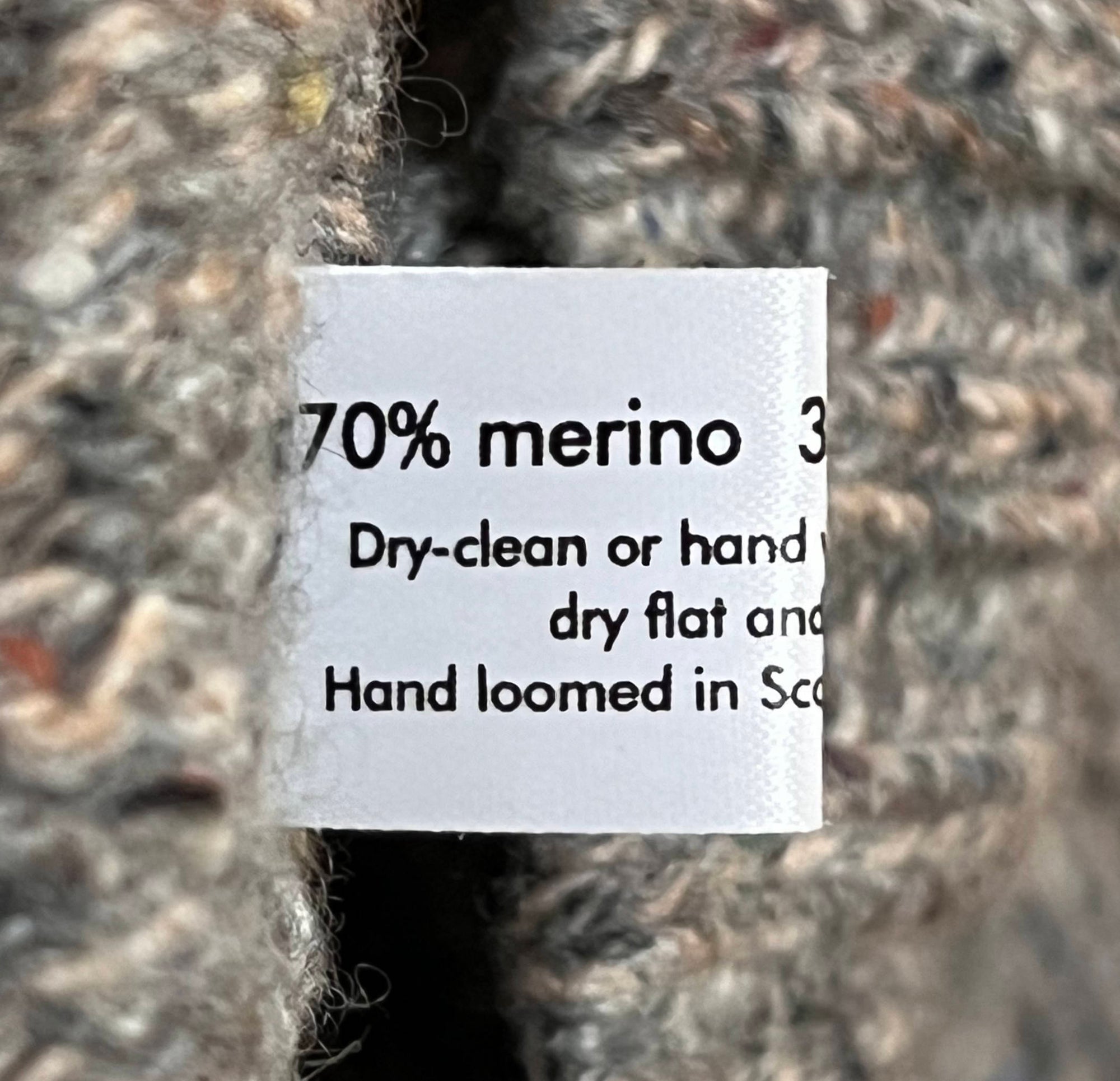 Eskandar Pullover Sweater Merino Wool Cashmere Blend O/S