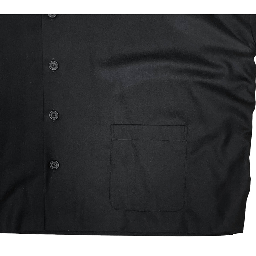 Vintage Eskandar Jacket Black Wool Blend Gender Neutral Sz 0