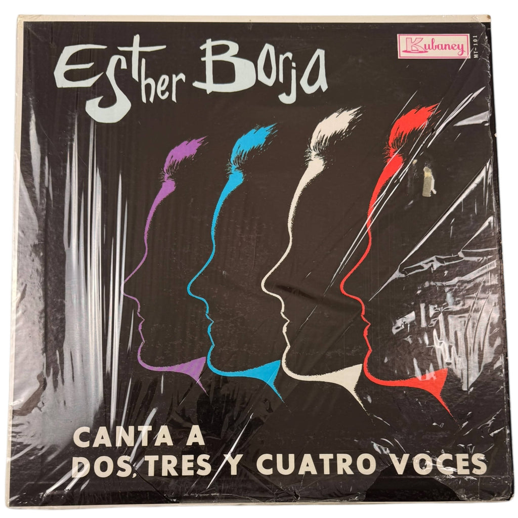 Esther Borja LP Vinyl Record Canta a Dos, Tres y Cuatro Voces VG+