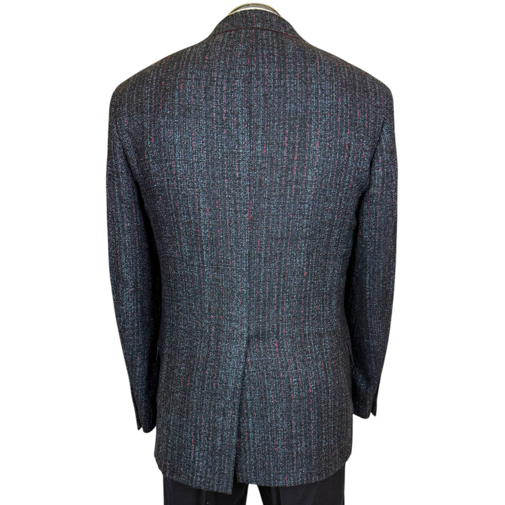 Etro Milano Blazer Italian Wool Blend Jacket Size 48