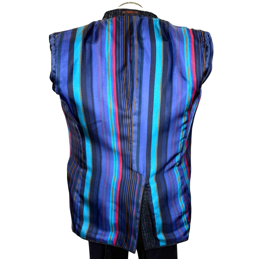 Etro Milano Blazer Italian Wool Blend Jacket Size 48