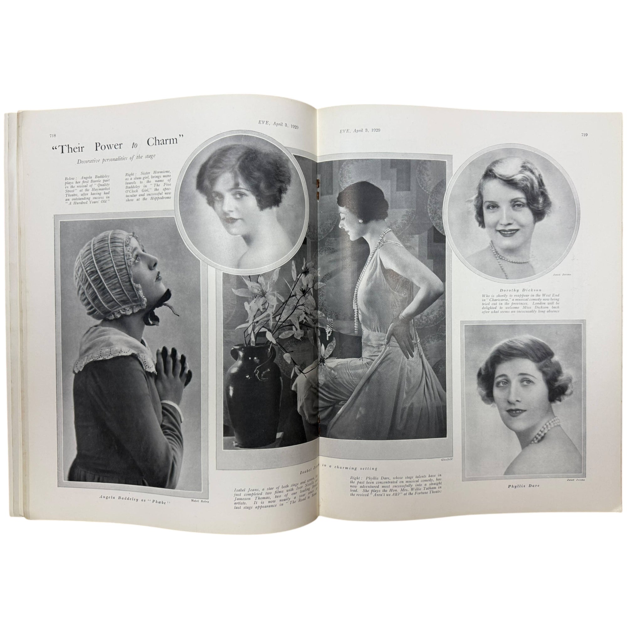 Eve – 1920s British Fashion Magazine – April 3, 1929 Issue