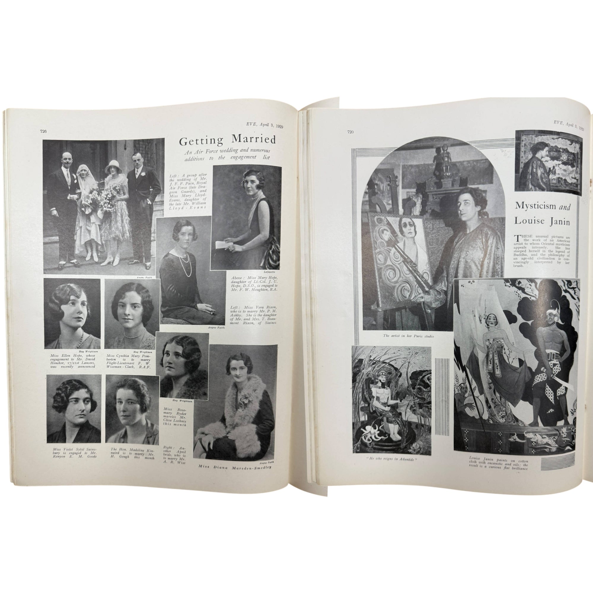 Eve – 1920s British Fashion Magazine – April 3, 1929 Issue