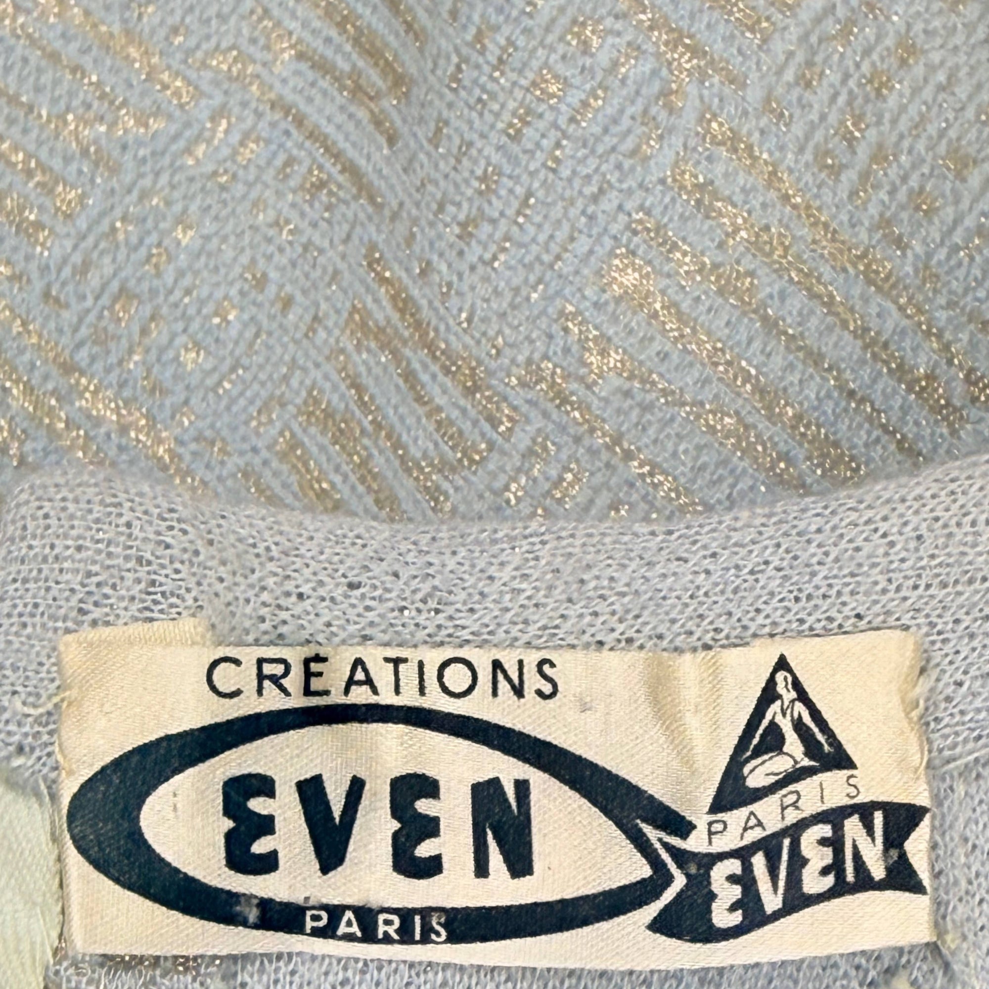creations even paris 60s dress label