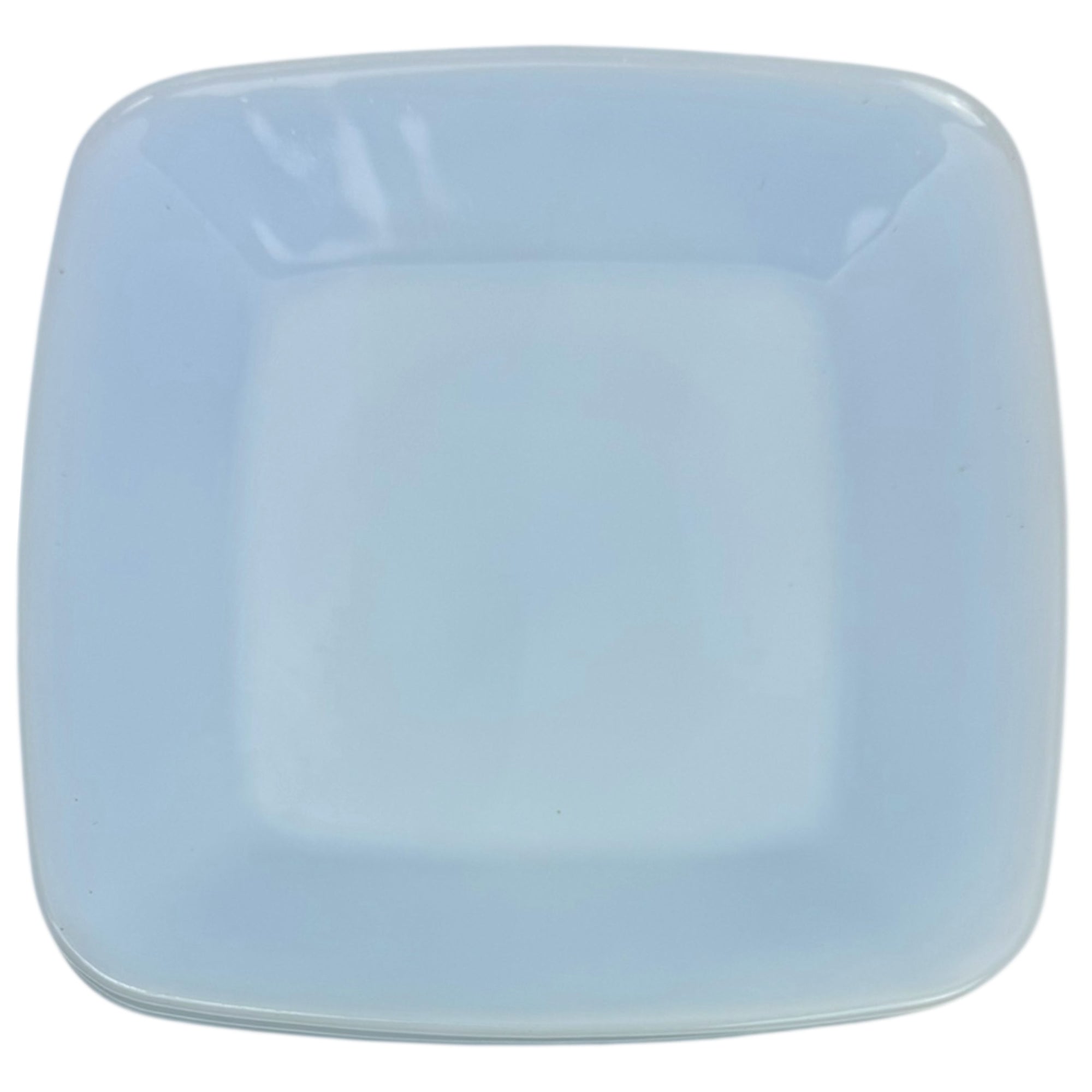 4 Vintage 1950s Anchor Hocking Azurite Charm Luncheon Plates