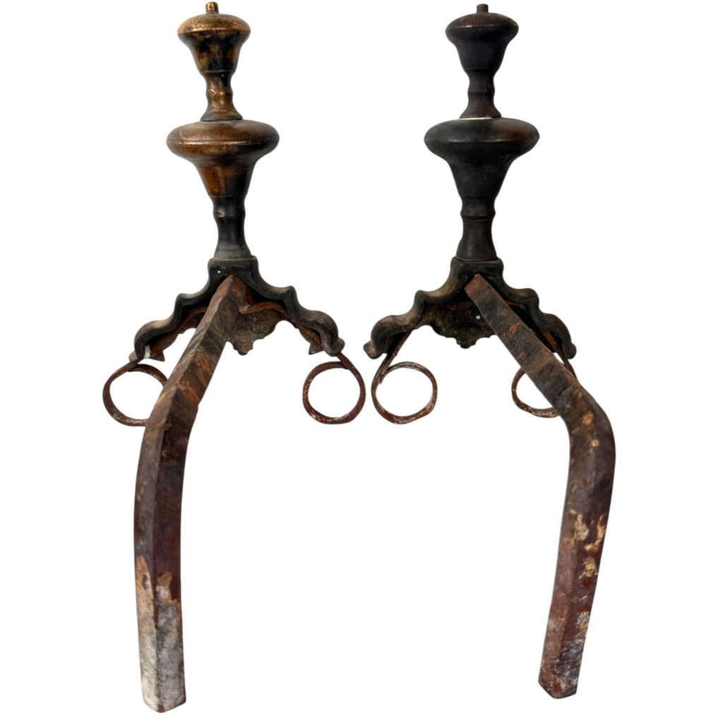 louis xiv chenet marmouset andiron