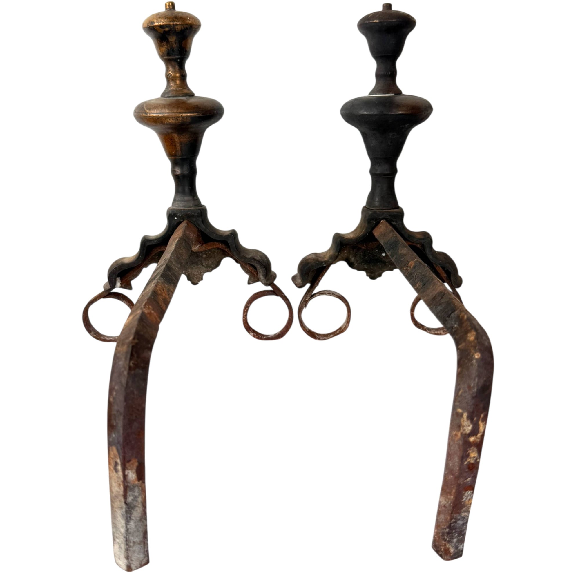 louis xiv chenet marmouset andiron