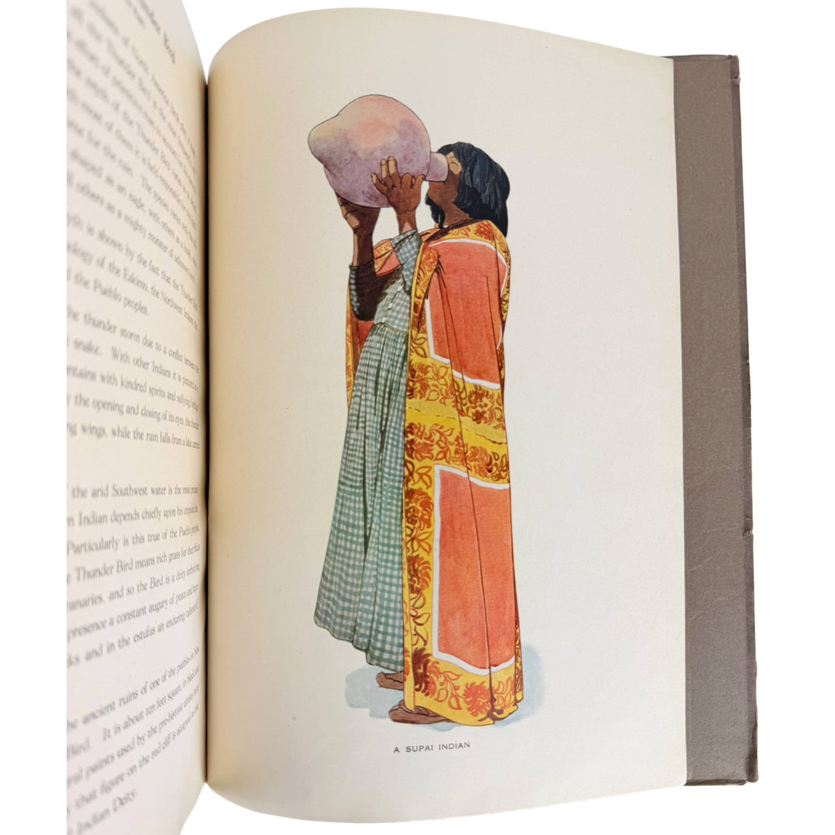 Supai Indian illustration from First Families of the Southwest book