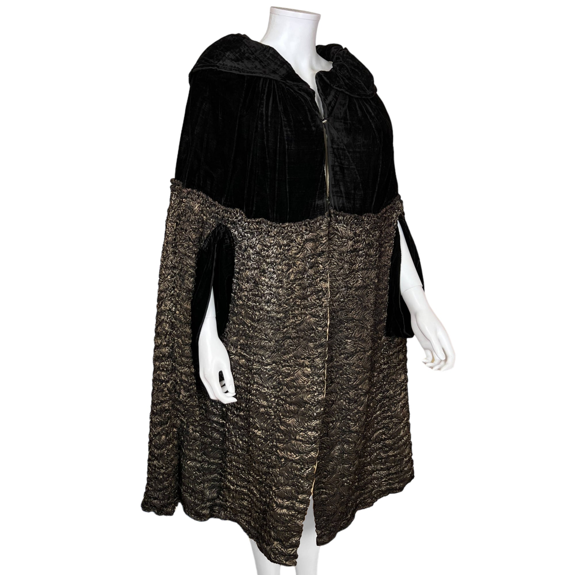 Vintage 1920s Evening Cloak Cape Florette New York Paris M