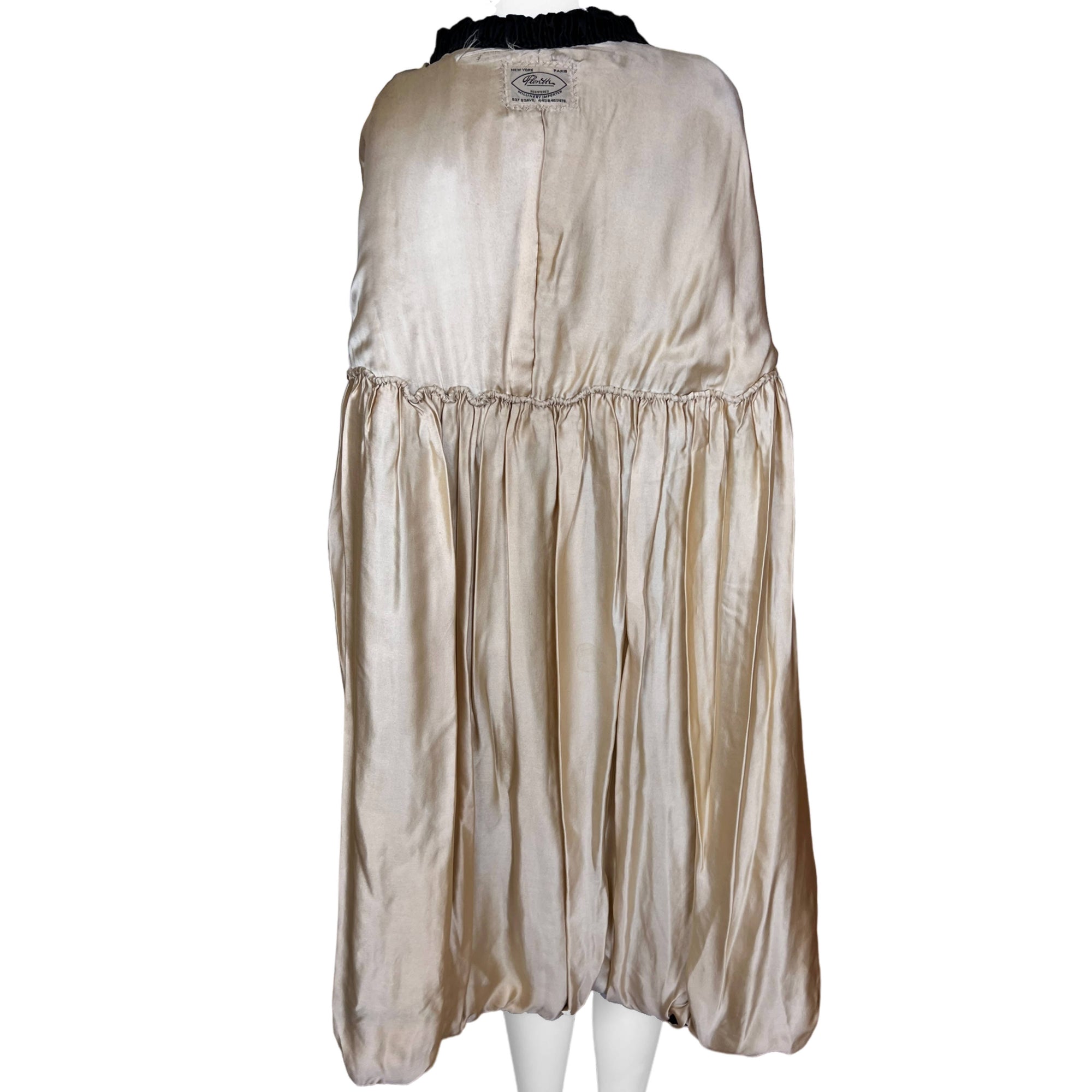 Vintage 1920s Evening Cloak Cape Florette New York Paris M