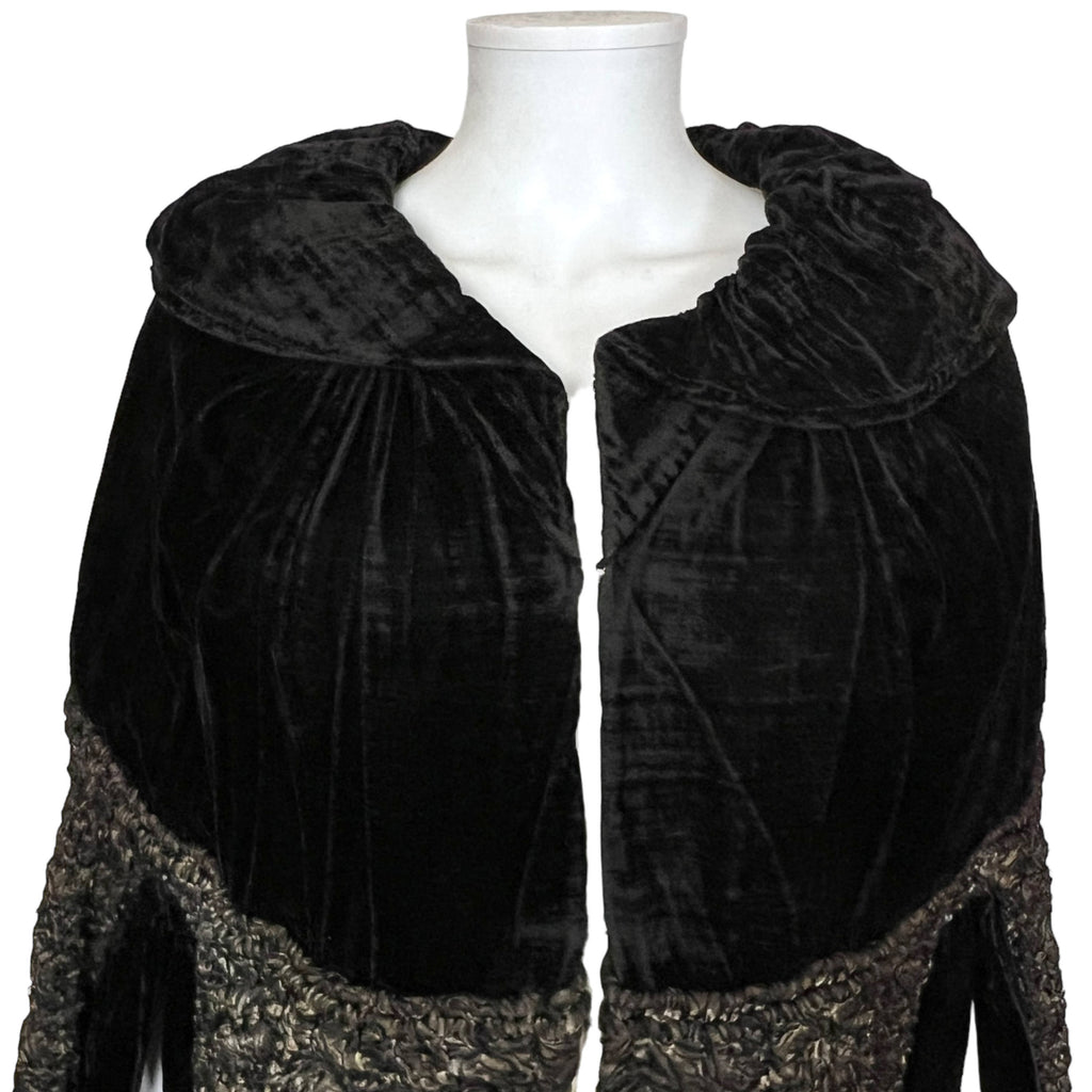 Vintage 1920s Evening Cloak Cape Florette New York Paris M