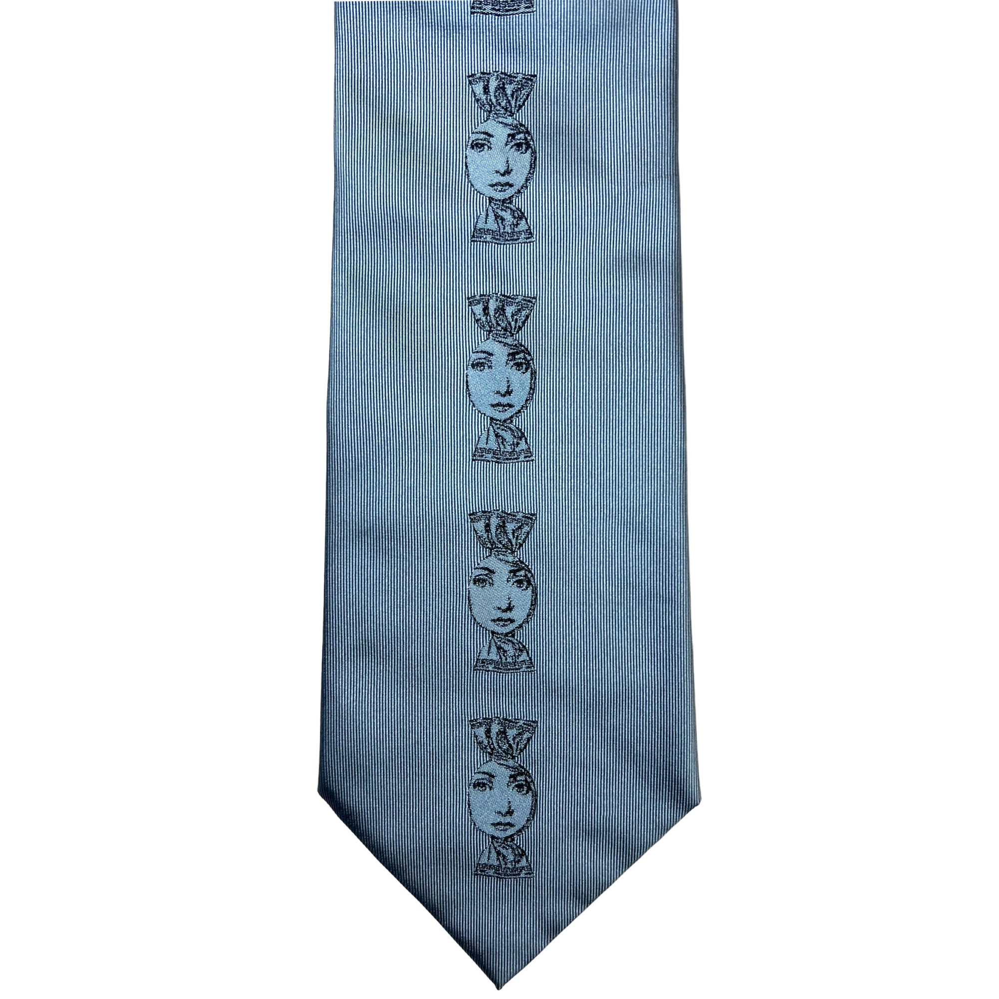 Vintage Fornasetti Silk Tie Lina Cavalieri Face in Wrapper