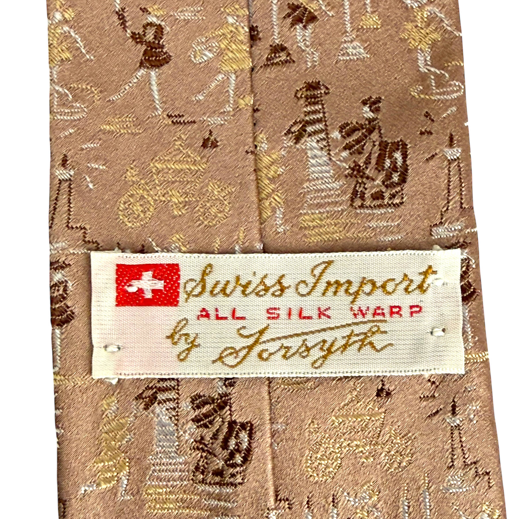 Forsyth all silk warp label