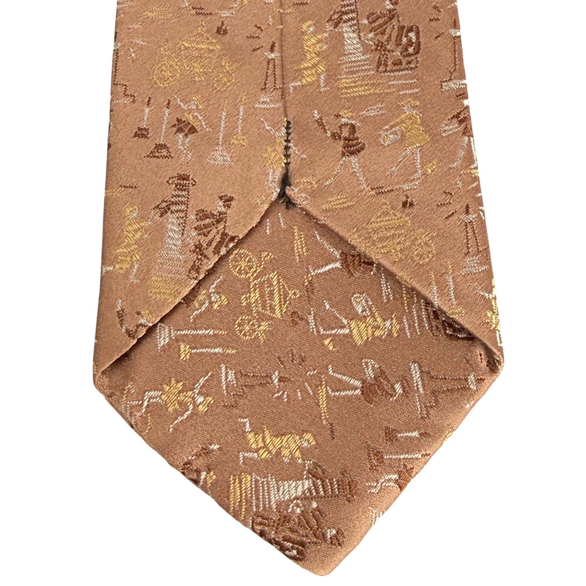 wide end 50s necktie