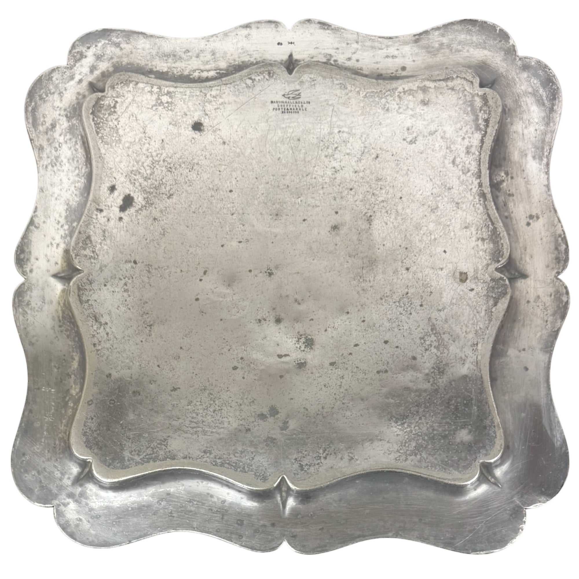 Antique Grand Trunk Railway Fort Garry Hotel Tray 12”