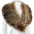 Vintage Fox Fur Collar Brown One Size Fits All