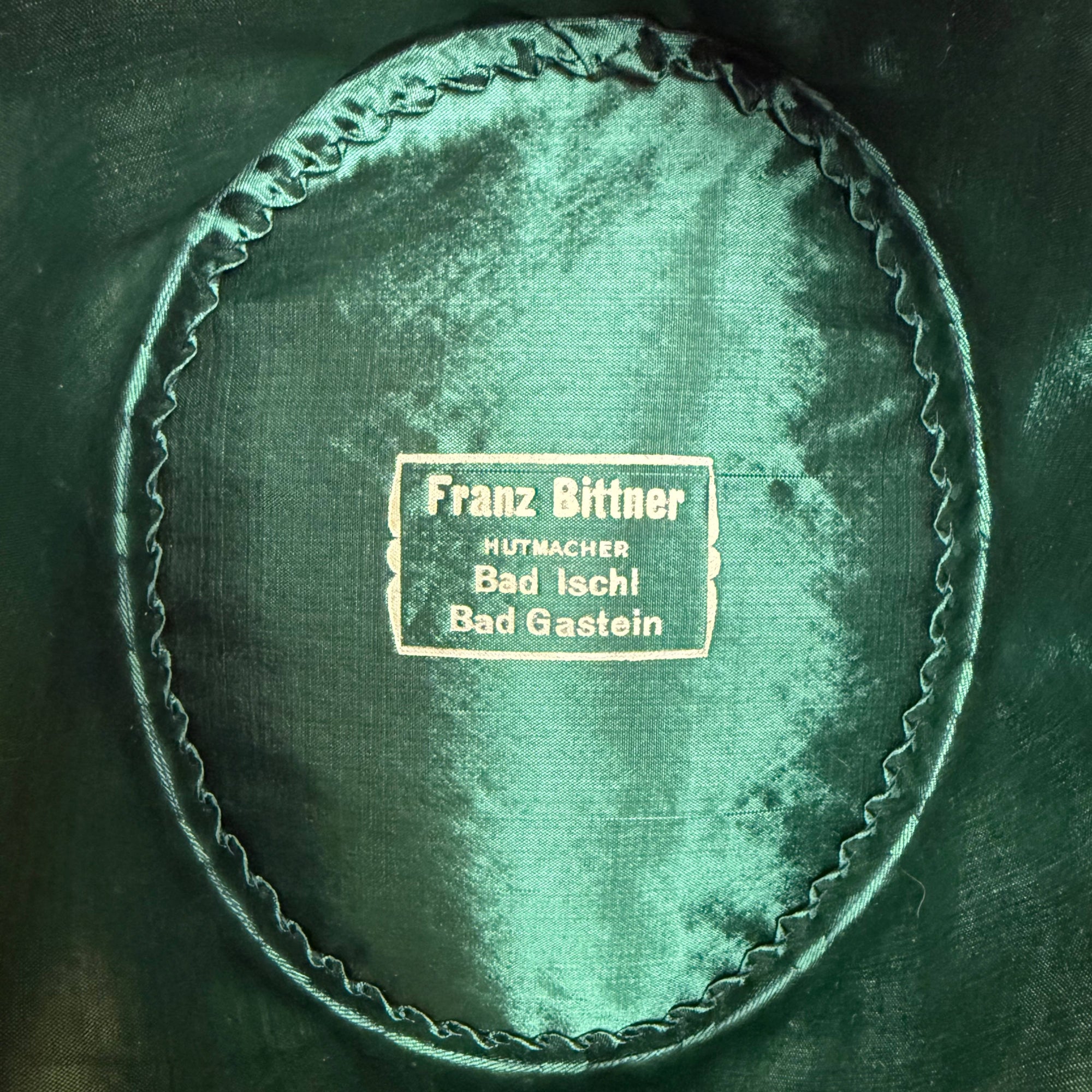Close-up Franz Bittner liner stamp