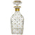 Antique French Glass Tantalus Set Baccarat Crystal Attribution