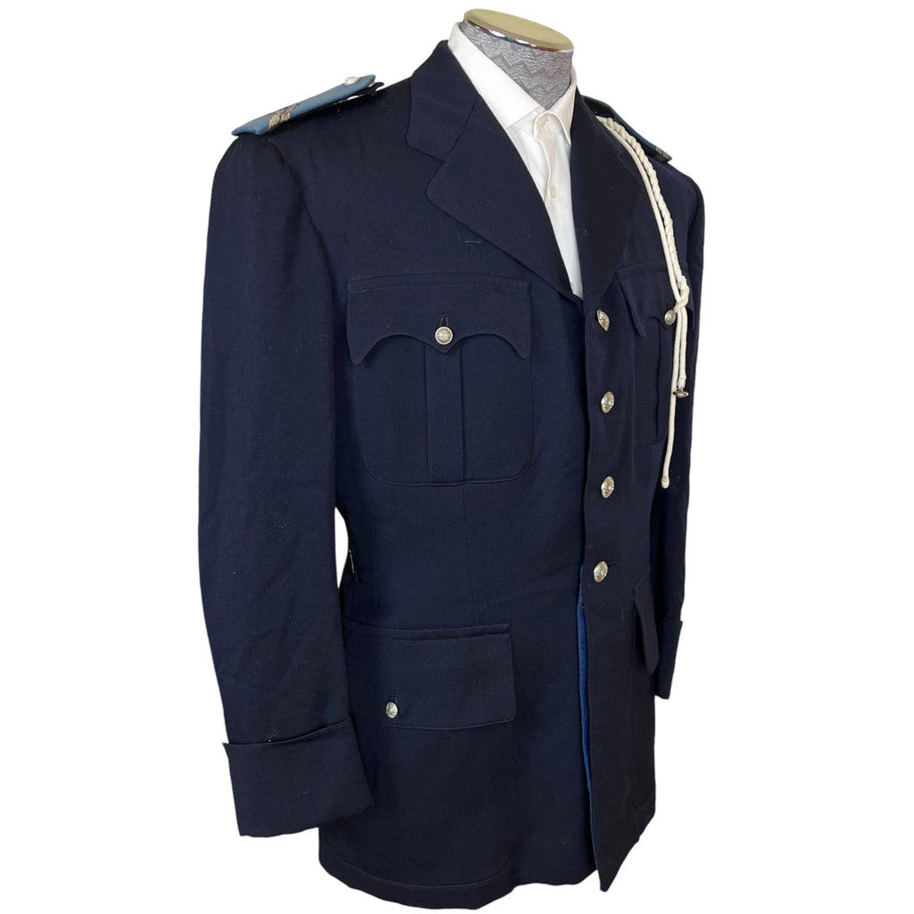 50s Vintage French Police Uniform Jacket Sergeant Planchette