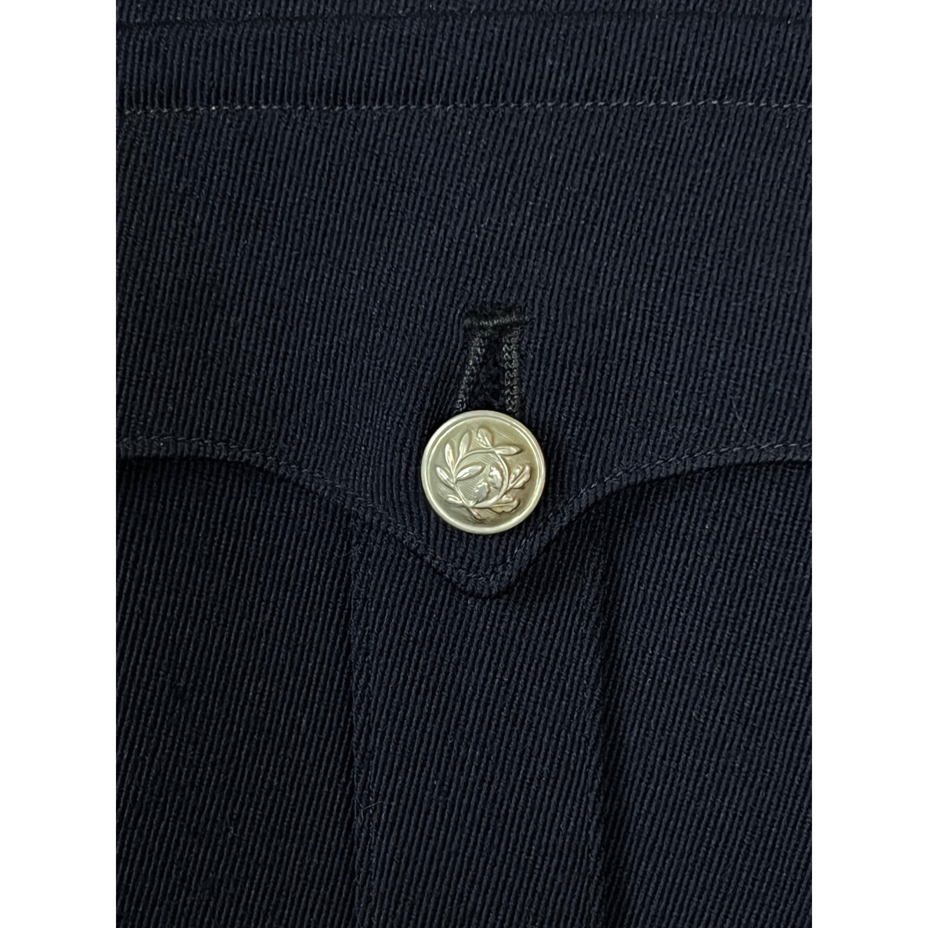 50s Vintage French Police Uniform Jacket Sergeant Planchette