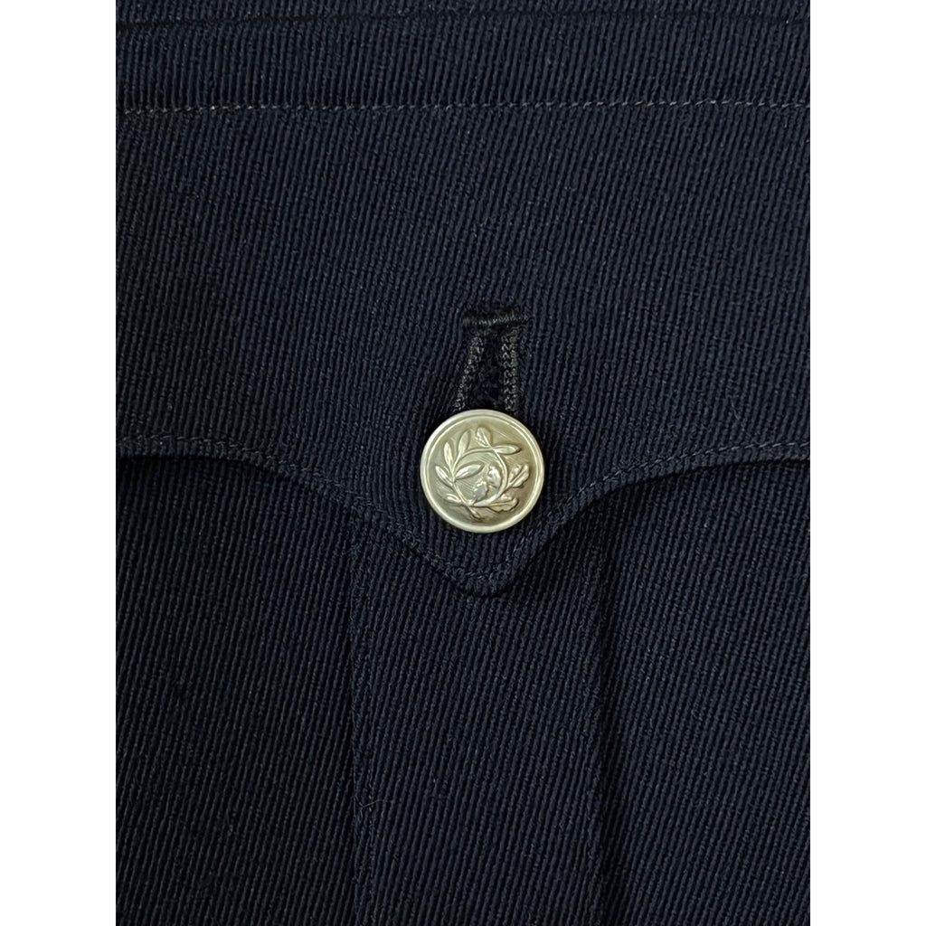 50s Vintage French Police Uniform Jacket Sergeant Planchette