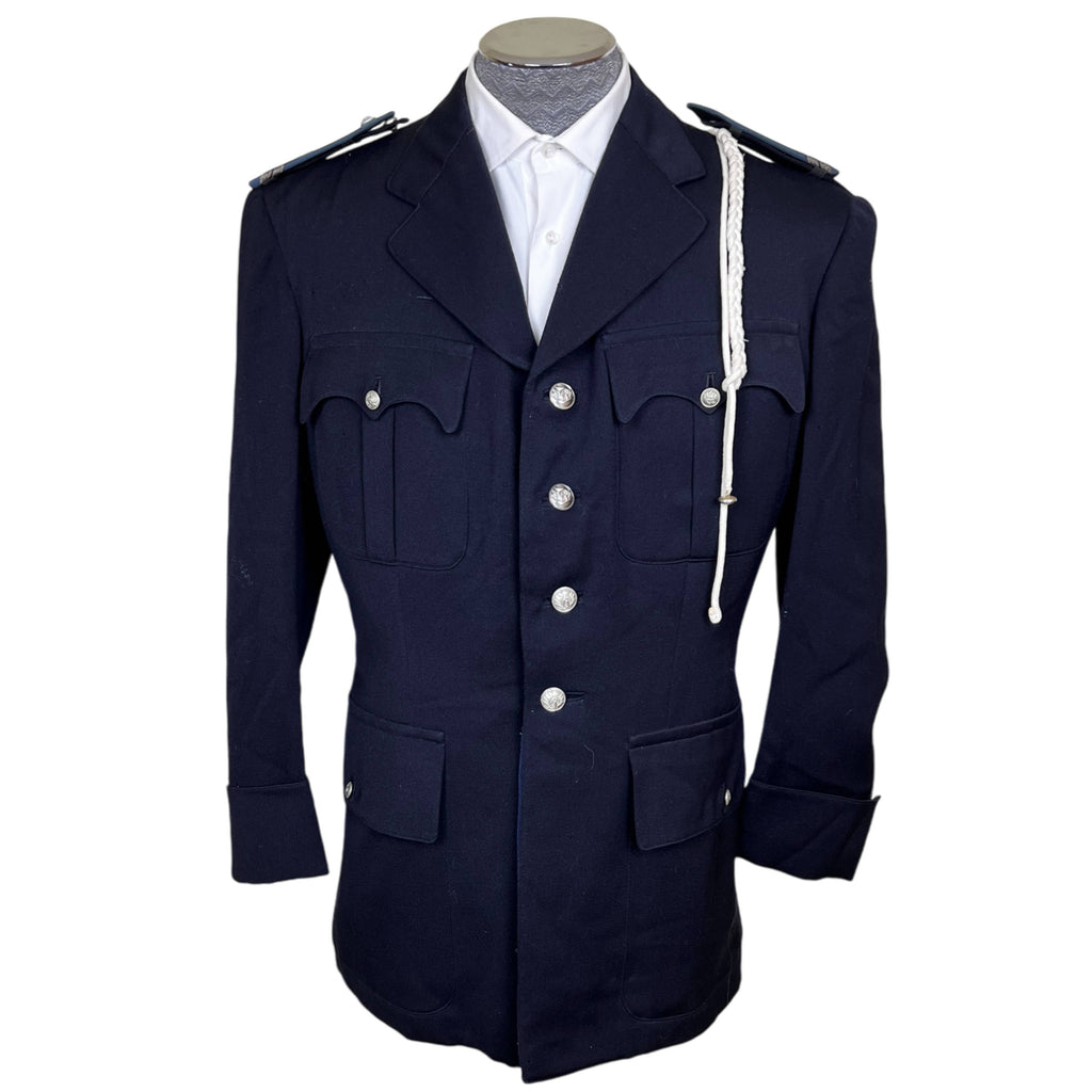 50s Vintage French Police Uniform Jacket Sergeant Planchette