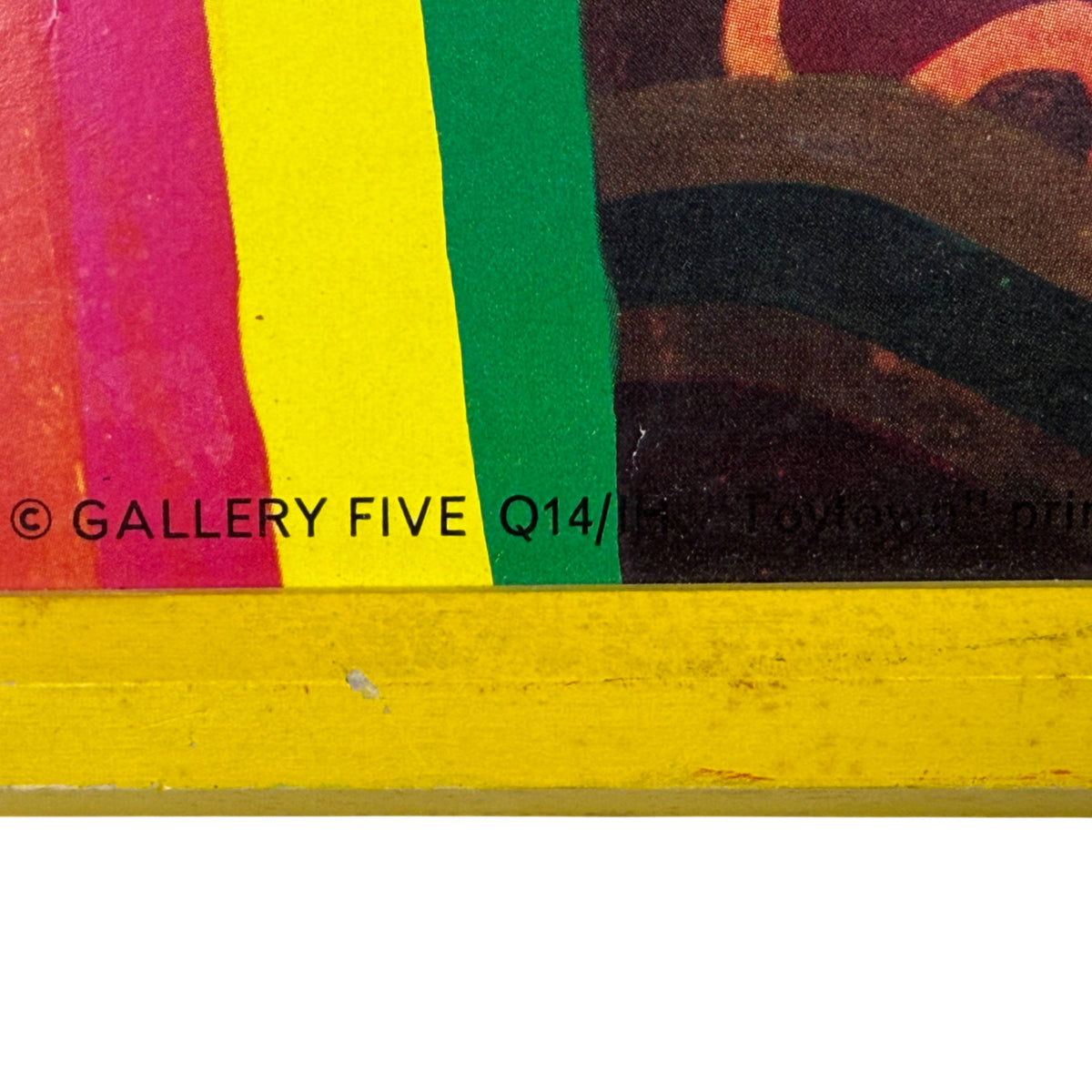 Gallery Five Q14/IH Toytown printed in England identification mark