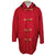 1990s Vintage Red Duffle Coat The Montgomery by Gant Mens L