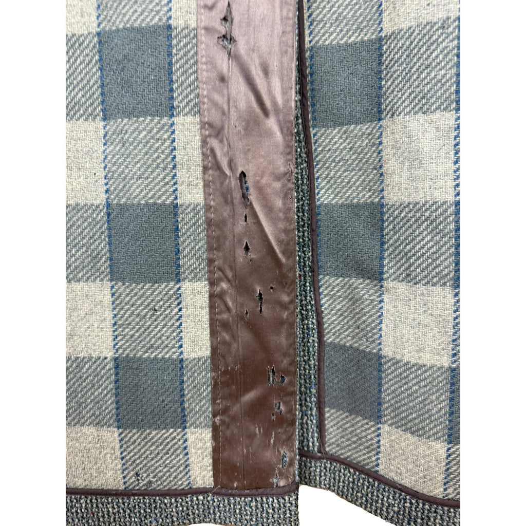 Vintage 1950s Overcoat Mens Tweed Coat Size L XL Tall