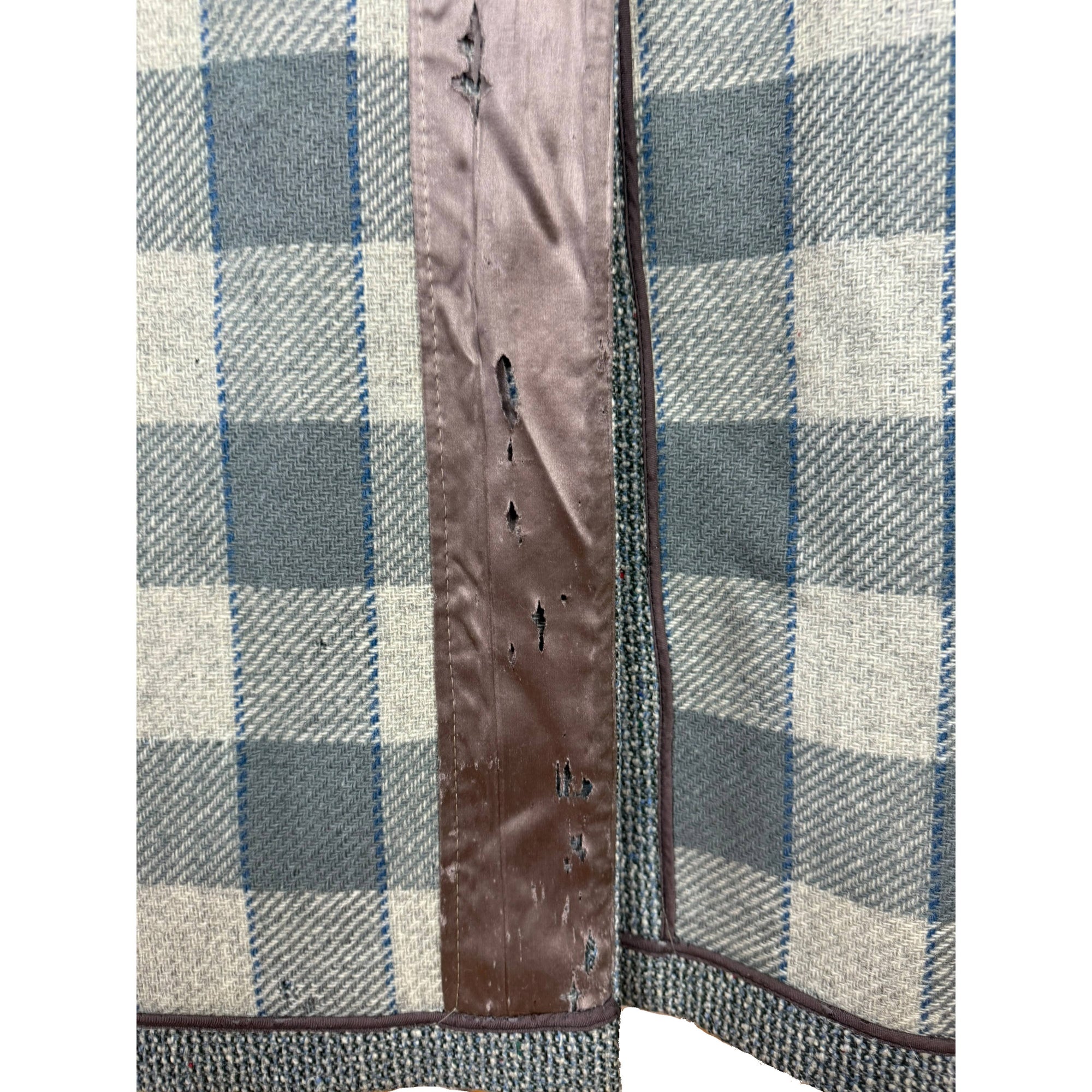 Vintage 1950s Overcoat Mens Tweed Coat Size L XL Tall