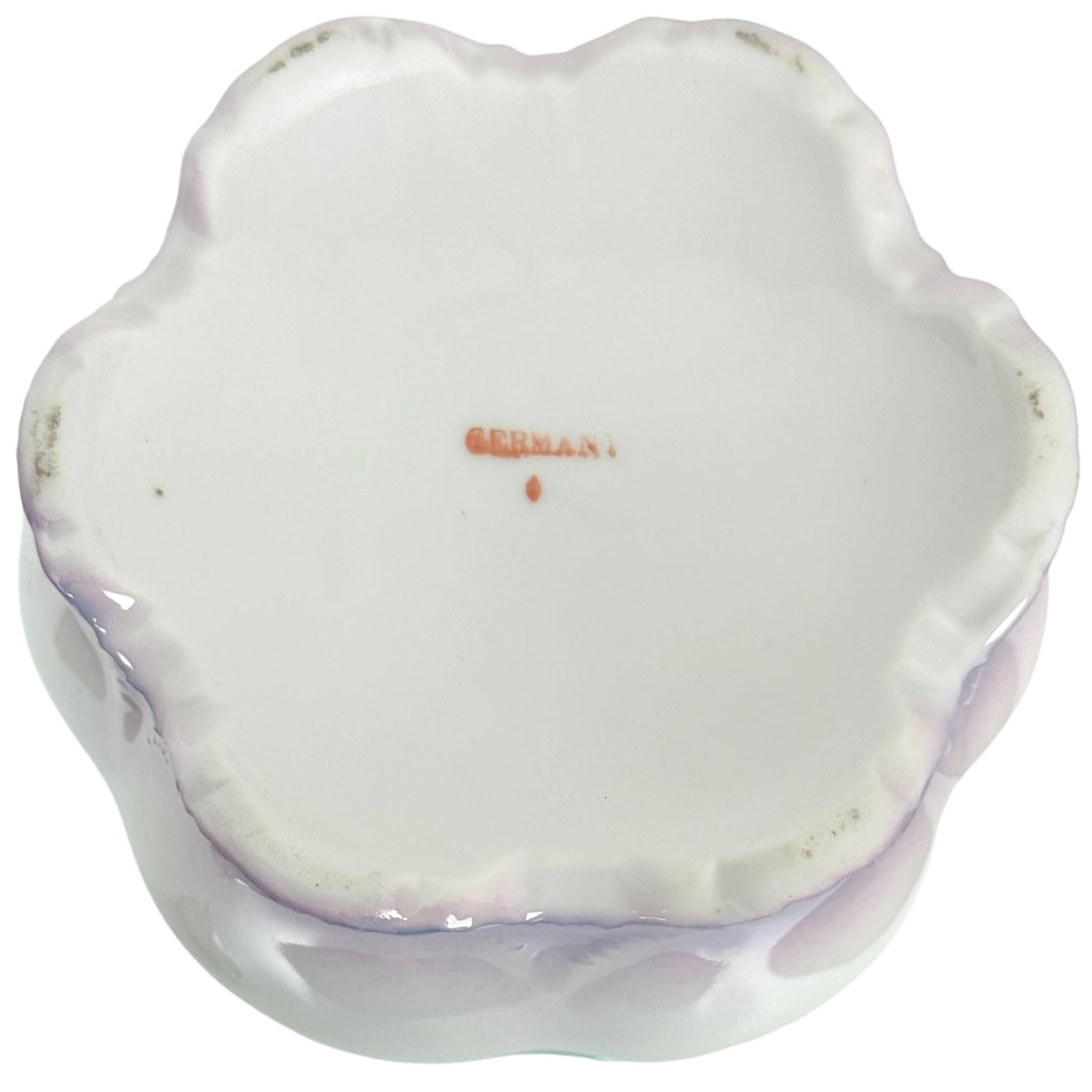 Antique German Porcelain Chocolate Service Roses Decoration