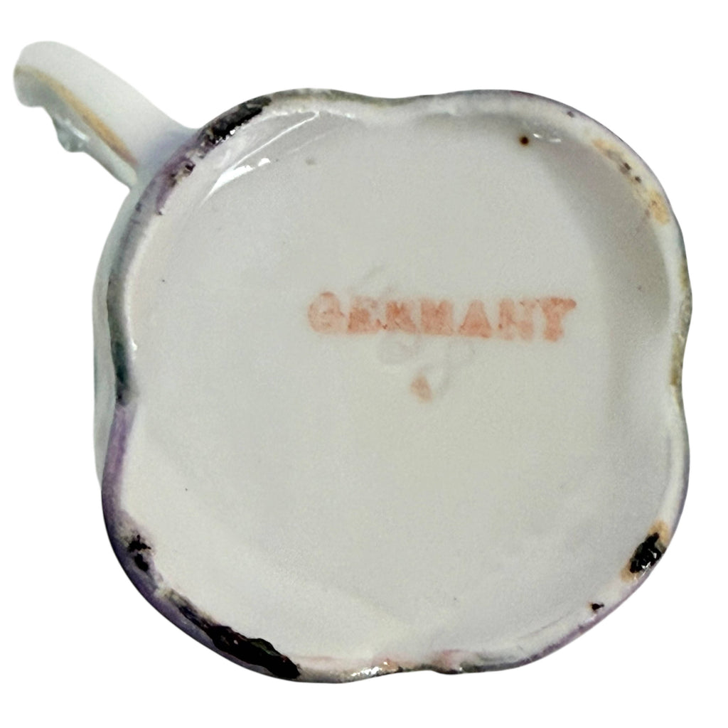 Antique German Porcelain Chocolate Service Roses Decoration